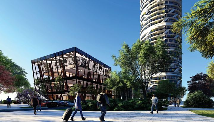 Residential and commercial complex with congress centre, Marijin Dvor, Sarajevo